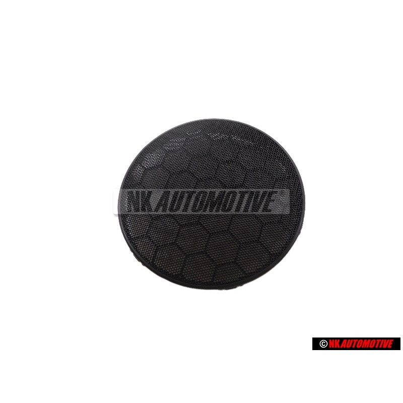 VW Original Ecran De Haut-Parleur Noir Satine - 1H0868149A B41