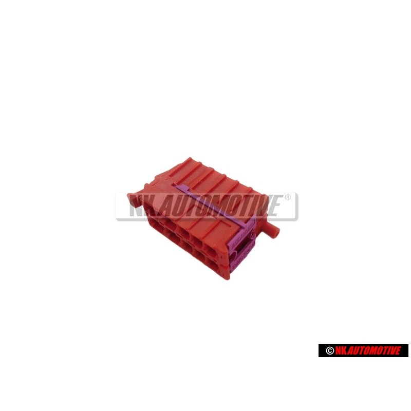 VW Original Boitier Contact Plat Avec Verrouillage Par Contact - 357953968