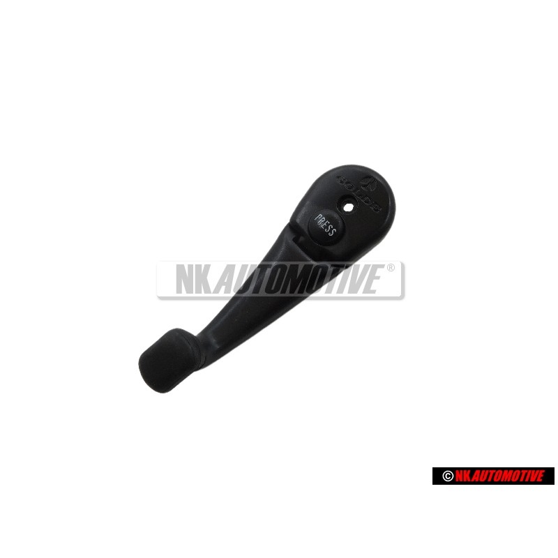 VW Original Manivelle Noir Satine - 321877453A 01C