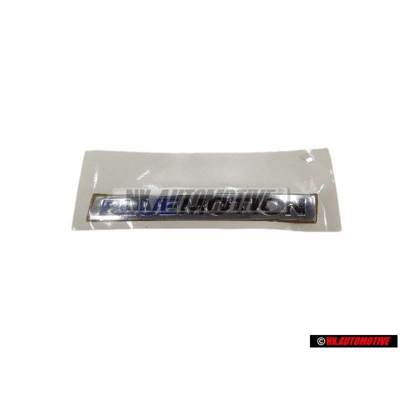 VW Original BLUE MOTION Arrière Embleme Monogramme Logo Chrome - 5G0853675AAAFM