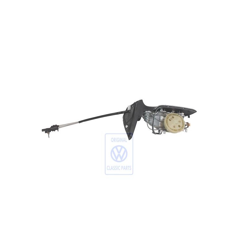 VW Original Coque Retroviseur Exterieur Noir Satine - 1J1857507 01C