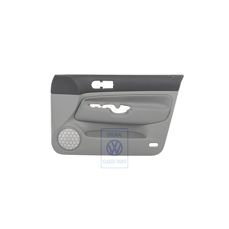 VW Original Garniture De Porte (Tissu) Noir/Gris Flanelle - 1J4867012CKHRQ