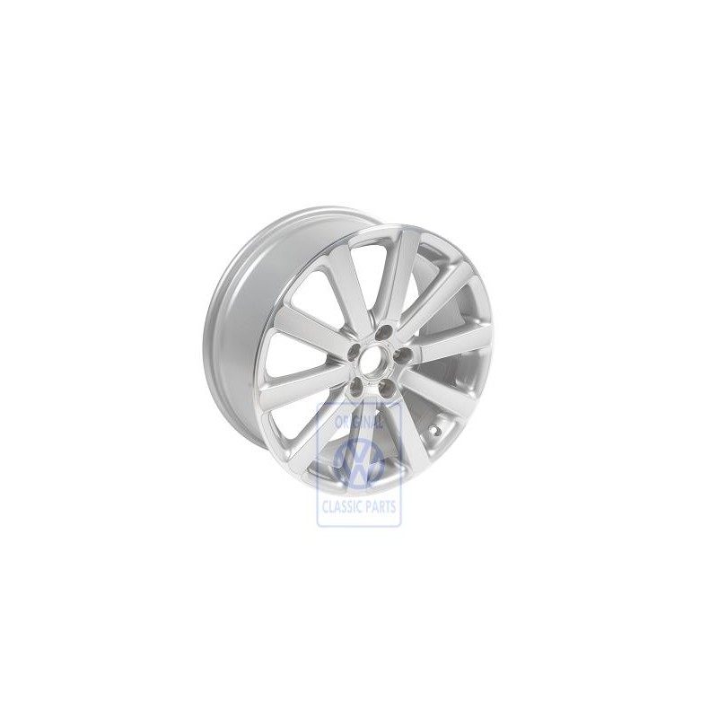 VW Original Jante Aluminium Argent Brillant - 1K0601025BL8Z8