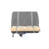 VW Original Siege Complet Avec Dossier (Sans Garniture) - 283881028A