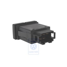 VW Original Commutateur P. Feu Ar De Brouillard Noir Satine - 535941535A 01C