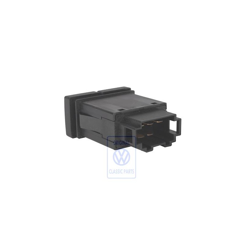 VW Original Commutateur P. Feu Ar De Brouillard Noir Satine - 535941535A 01C