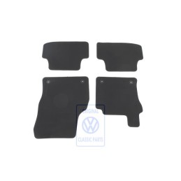 VW Original 1 Serie Tapis Noir - 5G2863011 EUN