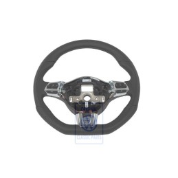 VW Original Volant Direct.Multif. (Cuir) Noir/Artgrey - 6R0419091M ASZ
