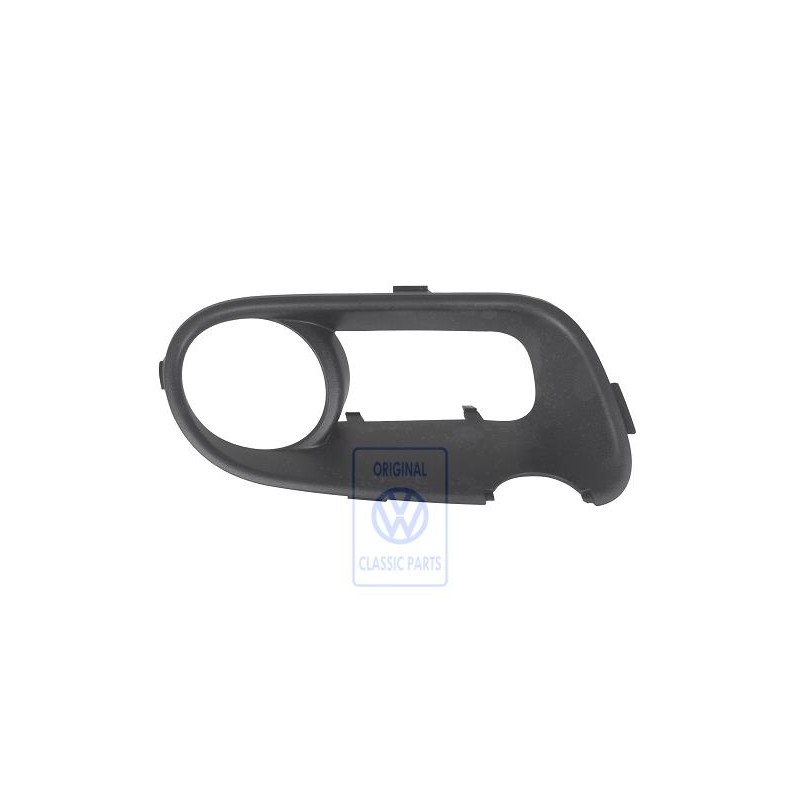 VW Original Deflecteur Du Ventilateur Noir Satine - 7L6853663F 9B9