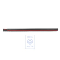 VW Original Baguette Deco Pour Pare-Chocs Argent Titane-Fonce - 867853981 3ZZ