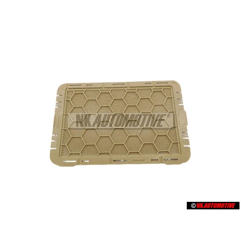 VW Original Ecran De Haut-Parleur Beige Creme - 6Q3868150 3PT