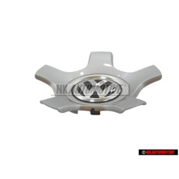 VW Original Enjoliveur De Roue Argent Brillant - 3C0601149R 8Z8