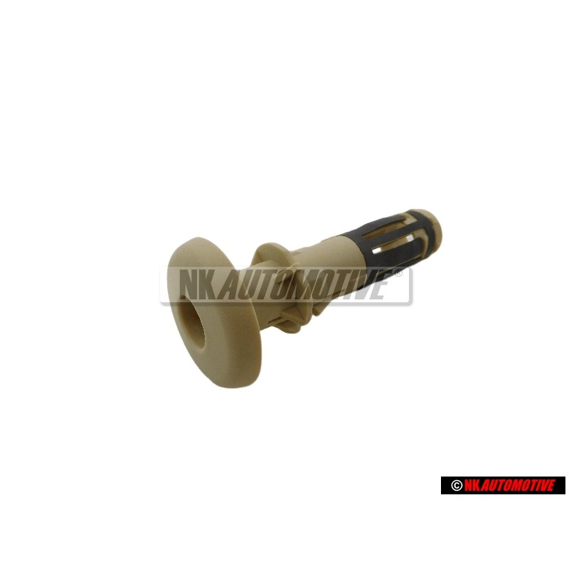 VW Original Guide P. Appuie-Tete Amovible Beige Creme - 1J0881920E 3PT