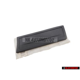 VW Original Couvercle Amovible Noir Satine - 3C9867463A 9B9