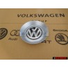 VW Original Enjoliveur De Roue Brillant Chrome/Gris Dolomit - 3D0601149D GRB