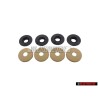 VW Original 1 Jeu De Pieces De Fixation Moquette Beige Fauve - 3D0898501 7H7
