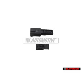 VW Original Boitier De Connexion Plat Avec Verrouil. 