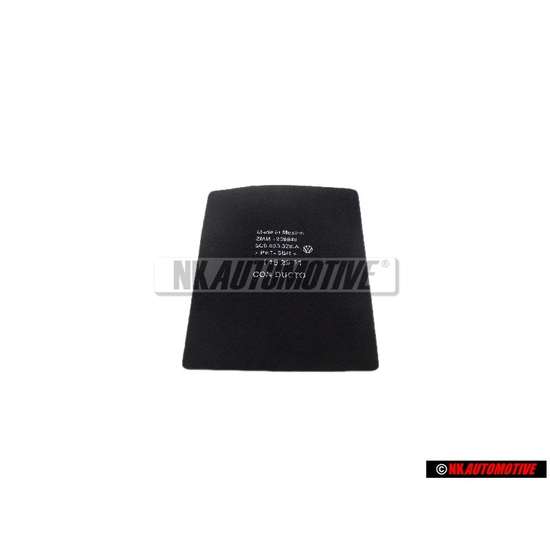 VW Original Insert P. Vide-Poches Noir - 5C6863328A 3A8