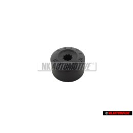 VW Original Capuchon De Boulon De Roue Noir Satine - 7M3601173 01C