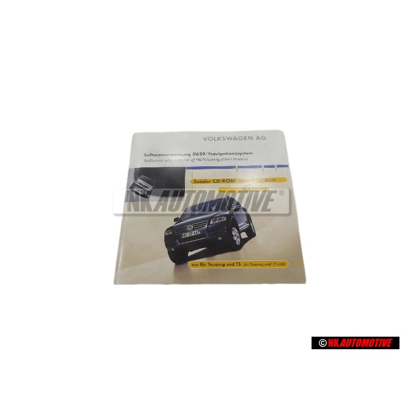 VW Original Cd-Rom Adaptation Logicielle - 7H0919915