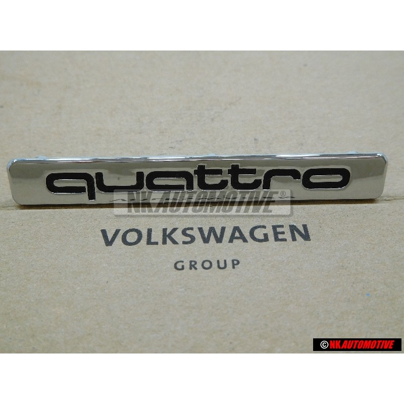 Audi Original QUATTRO Avant Embleme Monogramme Logo Chrome - 8L0853682 2ZZ