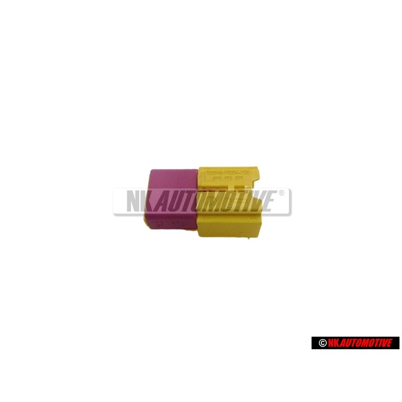 VW Original Boitier A Fiche Plate - 6N0972575