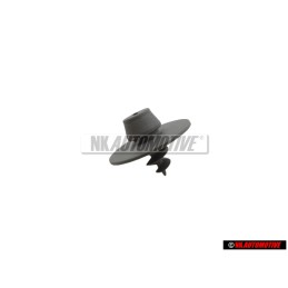 VW Original Bouton P. Tapis De Sol Gris Flanelle - 3D0864812A U71