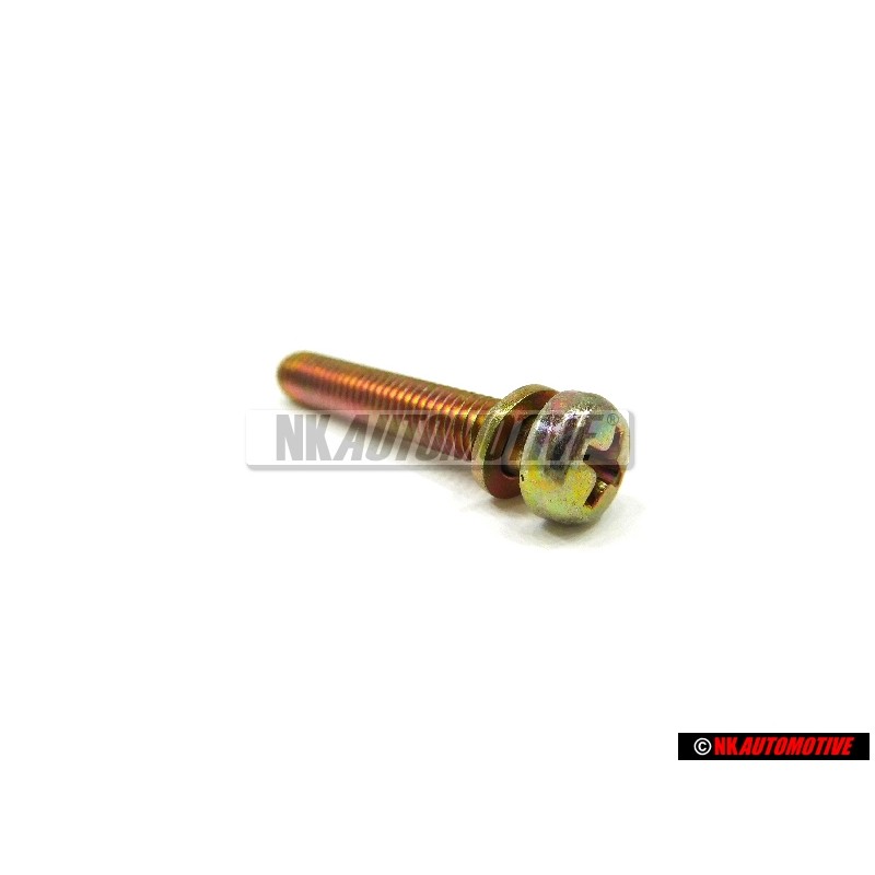 VW Original Vis Tete Bombee(Avec Rondelle) - 049129189A