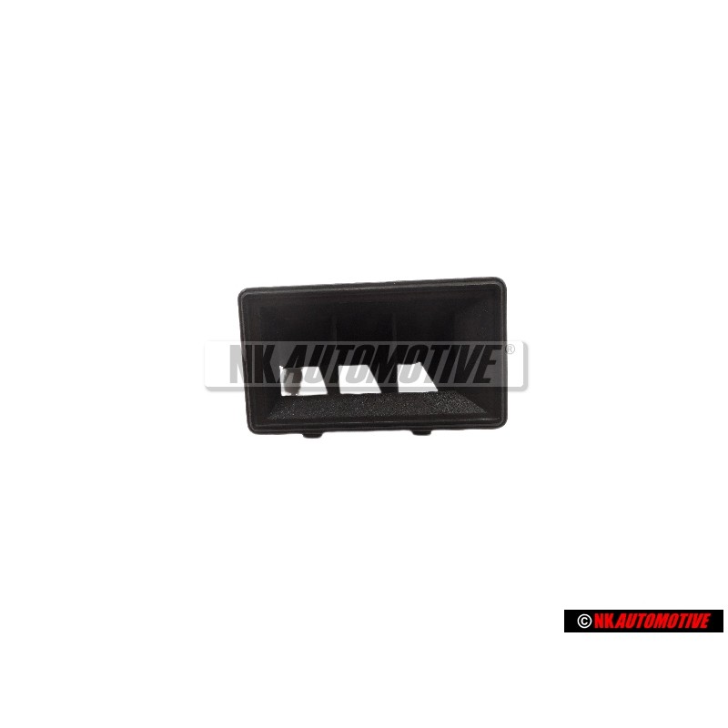 VW Original Aerateur Noir Satine - 321819705F 01C