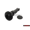 VW Original Guide P. Appuie-Tete Amovible Noir Satine - 443881920 01C