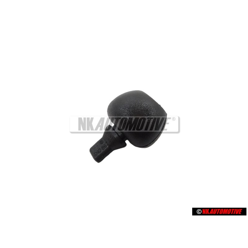VW Original Butee Caoutchouc Noir Satine - 6N0867815 01C
