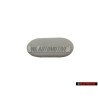 VW Original Capuchon Gris Perle - 7D2867915A 2EN