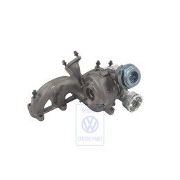 VW Original Collecteur D'Echappement Avec Turbocompresseur - 038253019Q
