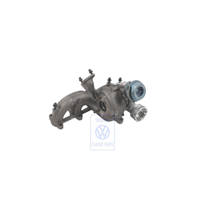 VW Original Collecteur D'Echappement Avec Turbocompresseur - 038253019Q