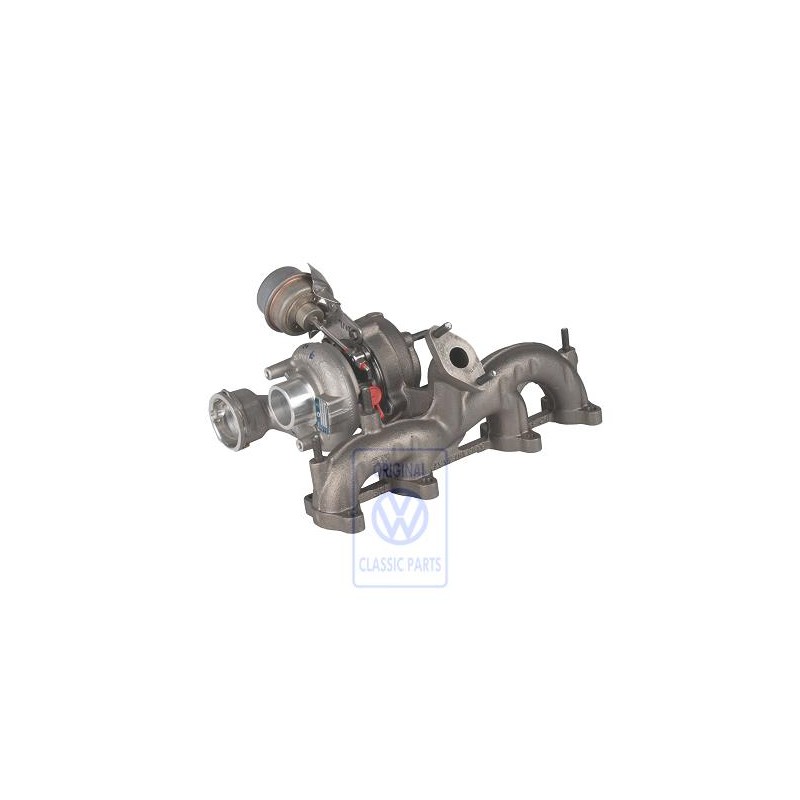VW Original Collecteur D'Echappement Avec Turbocompresseur - 038253056F
