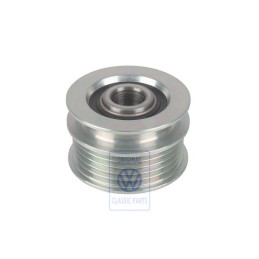 VW Original Poulie Pour Courroie Avec Roue Libre Et Capuchon - 038903119Q
