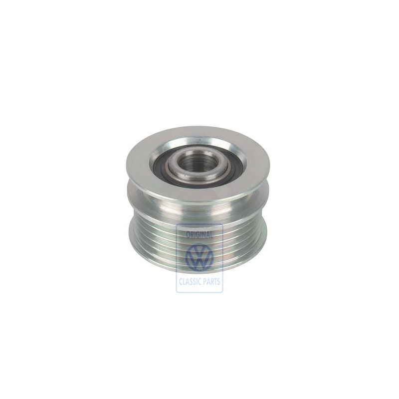 VW Original Poulie Pour Courroie Avec Roue Libre Et Capuchon - 038903119Q
