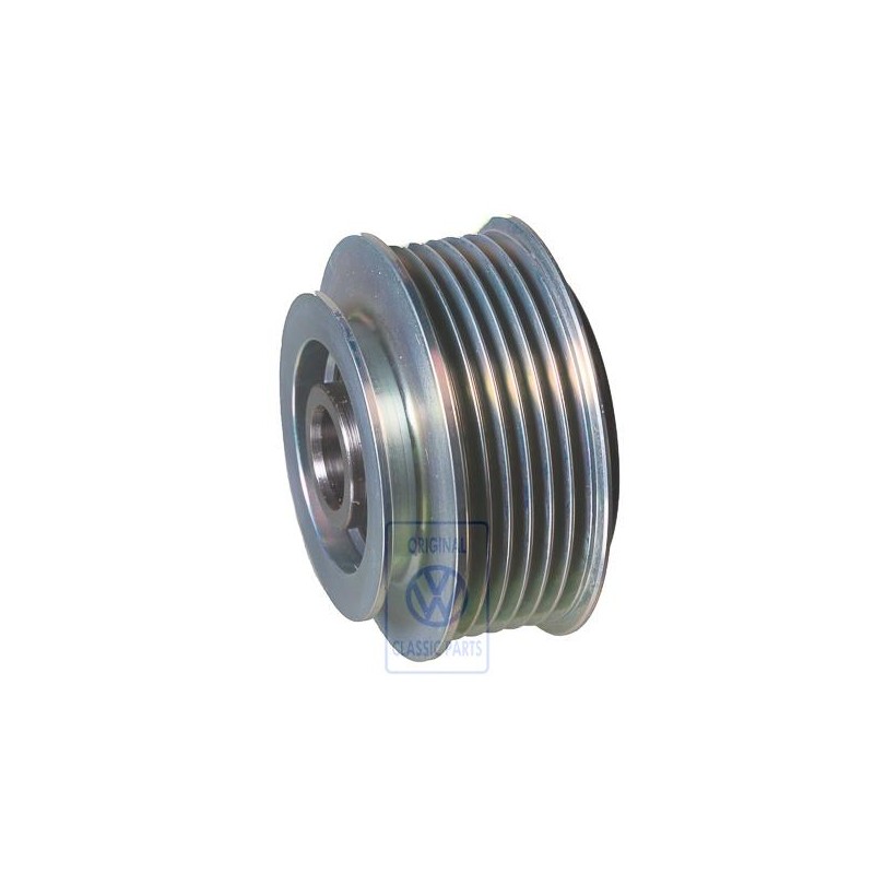 VW Original Poulie Pour Courroie Avec Roue Libre Et Capuchon - 074903119E