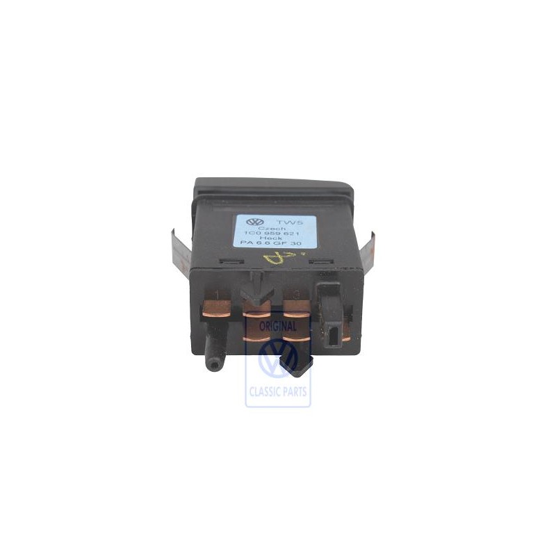 VW Original Commande P. Degivrage De Glace Ar Noir Satine - 1C0959621 B41