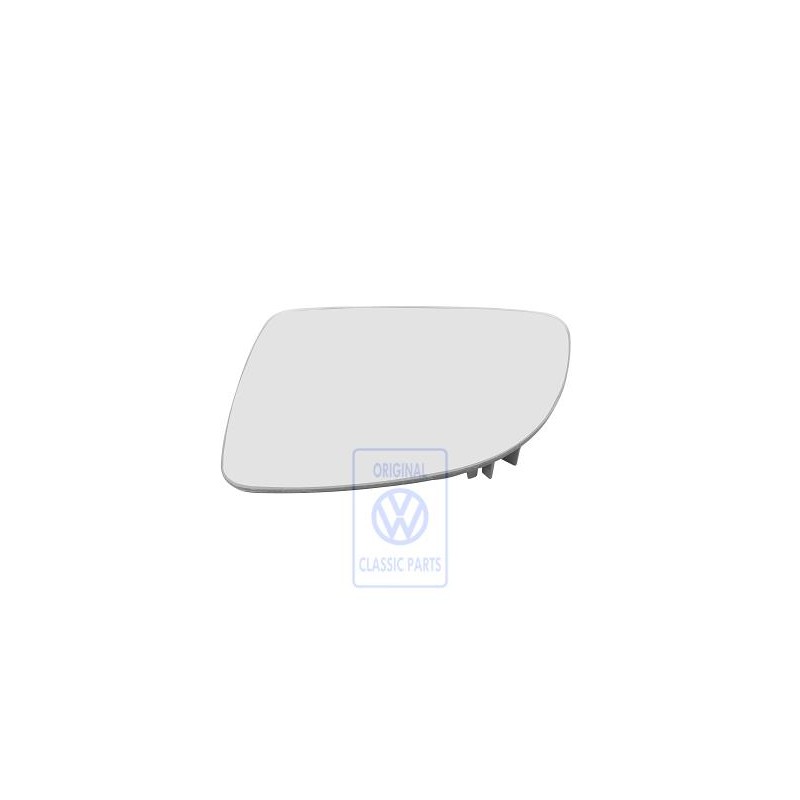 VW Original Miroir (Convexe) Avec Plaque-Support - 1C2857521D