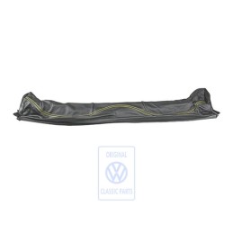 VW Original Garniture De Dossier (Cuir/Similicuir) Noir/Yellow - 1E0885921B KKY