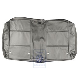 VW Original Garniture De Dossier Cuir/Similicuir Noir Grenu - 1EM885805C KWA