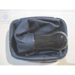 VW Original Pommeau Levier Vitesses Bois Avec Gaine Prot. 