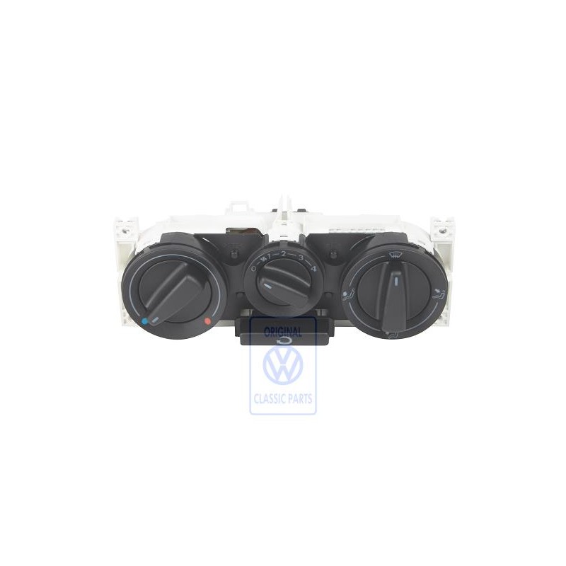 VW Original Regulation Ventilation Et Chauffage Noir Satine - 1J0819045E 01C