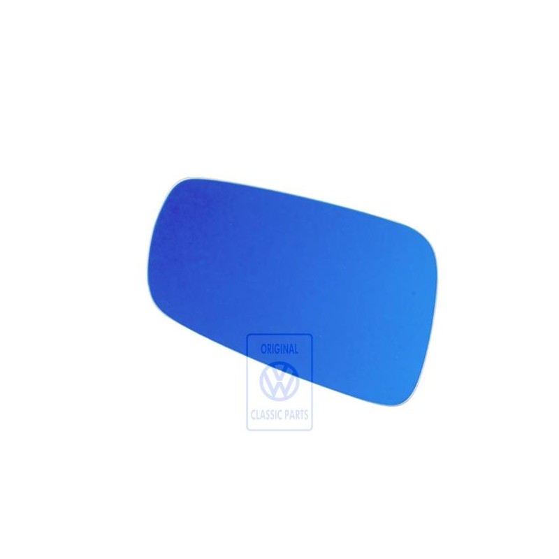 VW Original Miroir Plan Degivrant Avec Plaque-Support - 1J2857522D