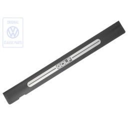 VW Original Film Protecteur Dacces Avec Inscription Noir/Argent - 1J3853806F 61E