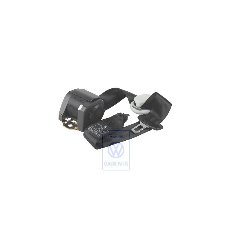 VW Original Ceinture De Securite 3 Points Automatique Noir - 1J5857805C HCP
