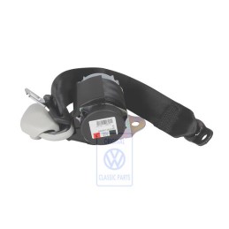 VW Original Ceinture De Securite 3 Points Automatique Noir - 1J9857805D HCP