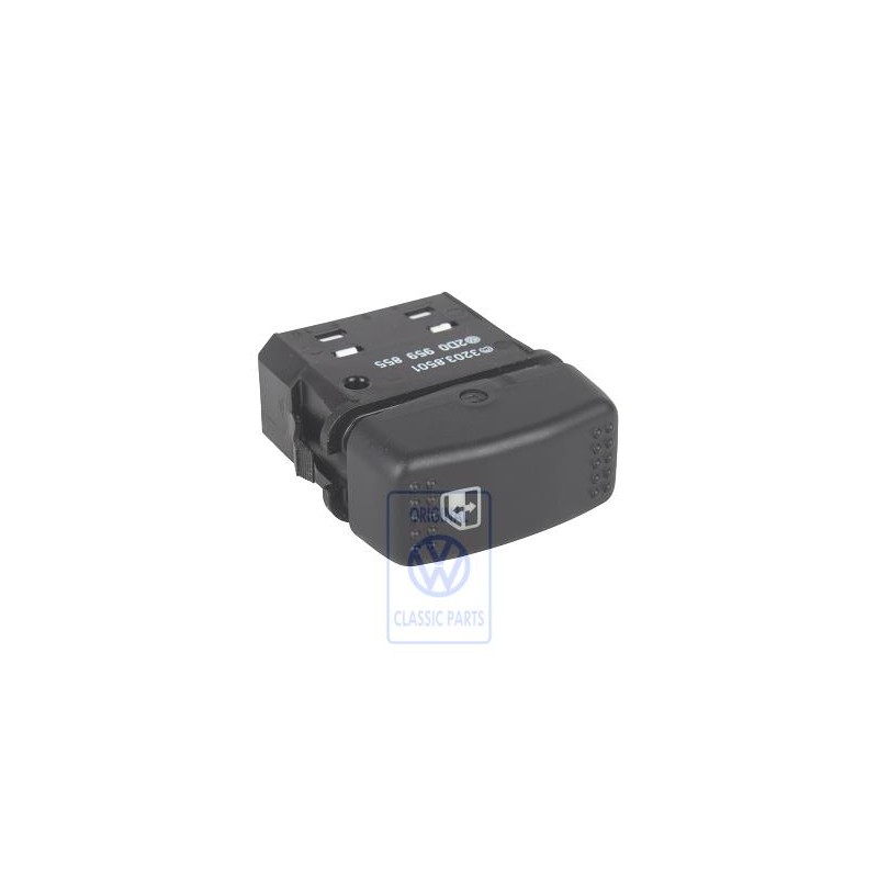 VW Original Commutateur P. Leve-Glace Electrique Noir Satine - 2D0959855 01C