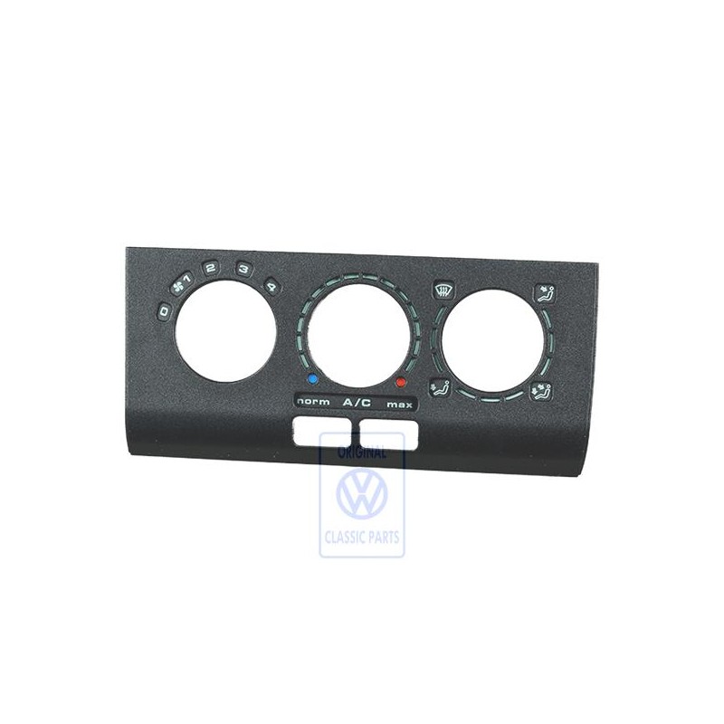 VW Original Ecran P. Regulation Chauffage Et Ventilation - 357820075 01C